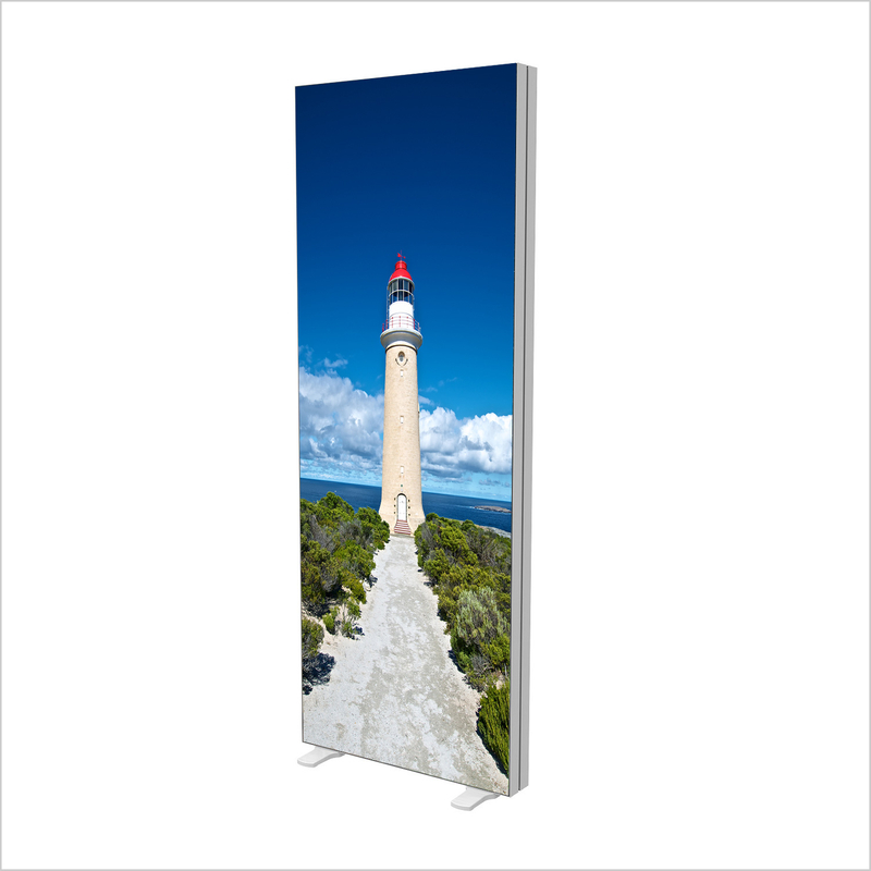 85 * 225 cm caixa de luz LED de alumínio interior para promoção
